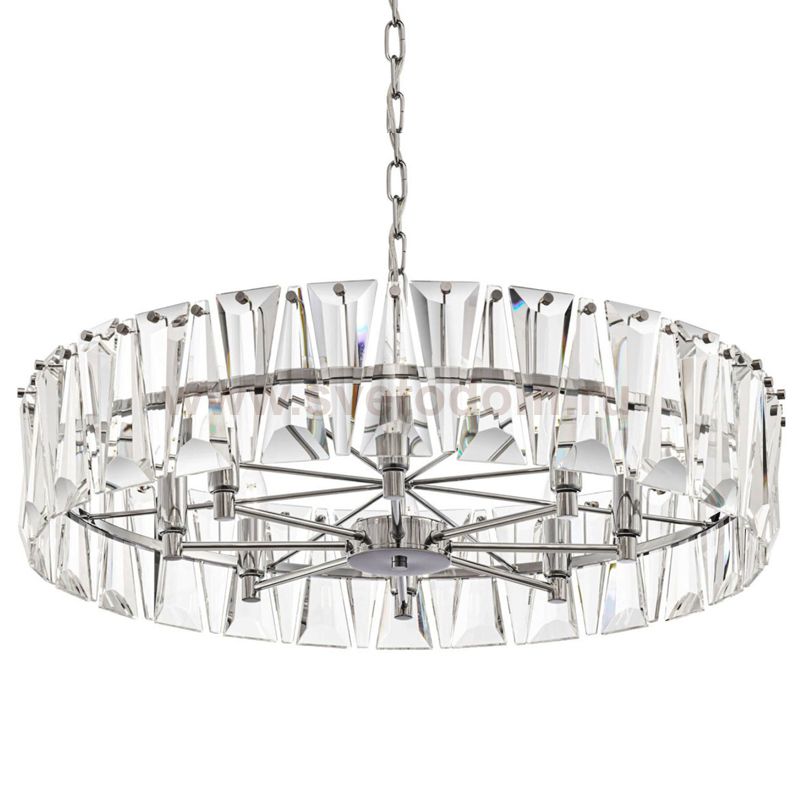 Люстра Ruby Crystal Chandelier Chrome 75 Loft Concept 40.2914-3
