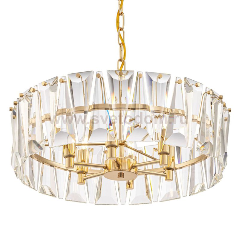 Люстра Ruby Crystal Chandelier Gold 53 Loft Concept 40.2915-3