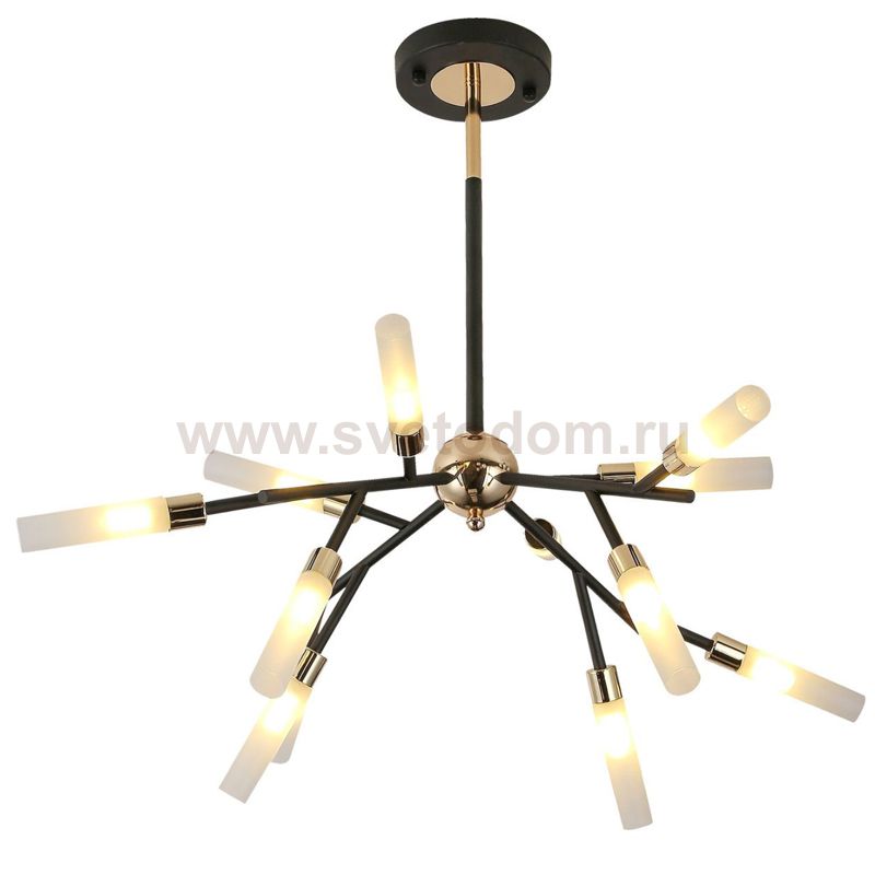 Люстра White Tube Valley Arredoluce Chandelier 12 Loft Concept 40.2924-3