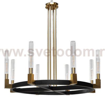 Люстра RH CANELLE Round Chandelier Brass and bronze Loft Concept 40.2939-2