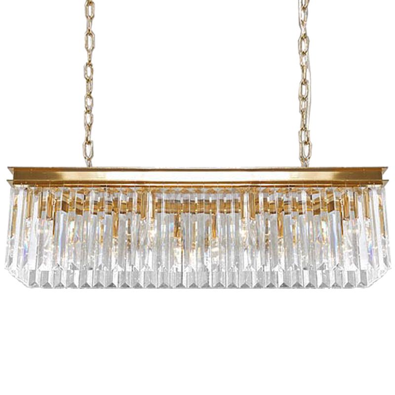 Люстра RH Odeon Chandelier Gold 90 Loft Concept 40.2941