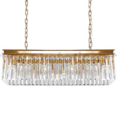 Люстра RH Odeon Chandelier Gold 90 Loft Concept 40.2941