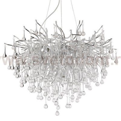 Люстра Droplet Chandelier Silver 80 Loft Concept 40.2951-3