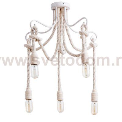 Люстра Loft Rope Light White 5 Loft Concept 40.2976-3