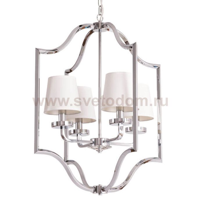 Люстра Lantern Angular Frame Chromium Loft Concept 40.2992-3