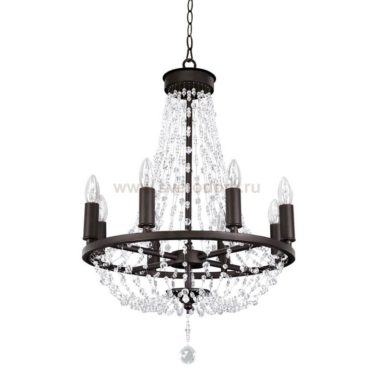Люстра Brutal Crystal Chandelier 8 Loft Concept 40.3025-3