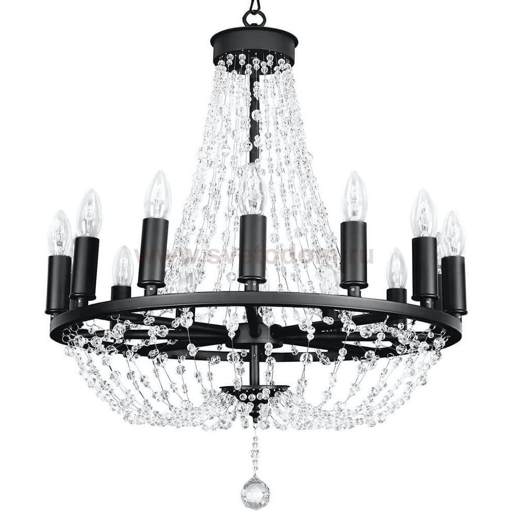 Люстра Brutal Crystal Chandelier 14 Loft Concept 40.3026-3