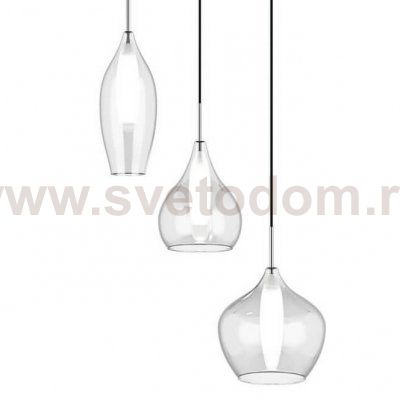 Люстра Candiano Transparent Triple Loft Concept 40.3032-3