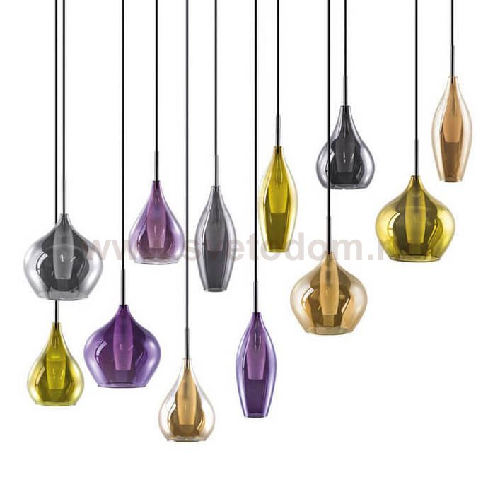 Люстра Candiano Multicolor 12 Light Loft Concept 40.3035-3