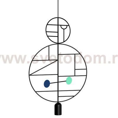 Подвесной Светильник Lines & Dots Home Adventures LD09 Loft Concept 40.3113-0