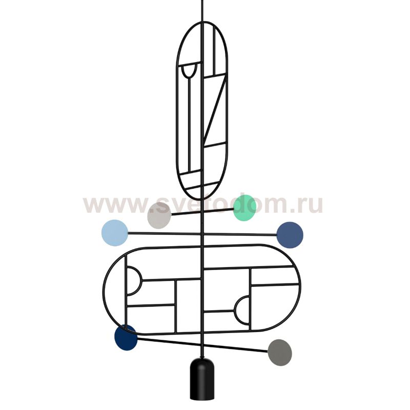 Подвесной Светильник Lines & Dots Home Adventures LDS13 Loft Concept 40.3127-0