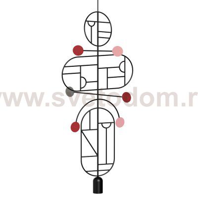 Подвесной Светильник Lines & Dots Home Adventures LDS19 Loft Concept 40.3133-0