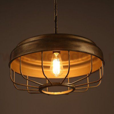 Подвесной светильник Lofter Golden Cage Loft Concept 40.315-0