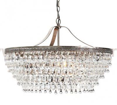Люстра Clarissa Glass Drop Petite Round Chandelier Loft Concept 40.316