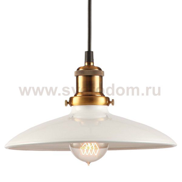 Подвесной светильник Loft Industrial White Bronze Loft Concept 40.324