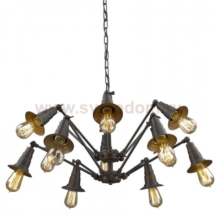 Люстра Loft Spider Chandelier 12 Loft Concept 40.354