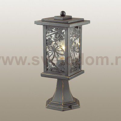 Уличный светильник на столб Odeon light 4038/1B PAPION