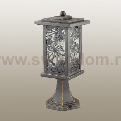 Уличный светильник на столб Odeon light 4038/1B PAPION