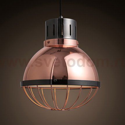 Подвесной светильник Ufo Copper Pendant Small Loft Concept 40.400.WD.BL.T1B