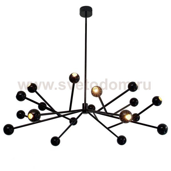 Люстра Last Night black Loft Concept 40.409