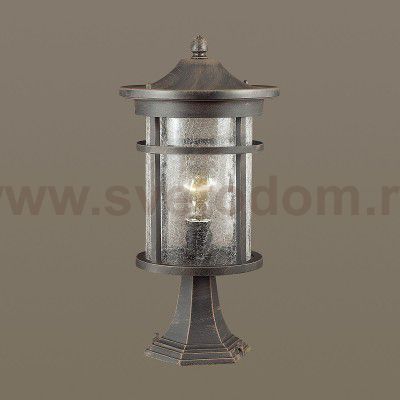 Уличный светильник на столб Odeon light 4044/1B VIRTA