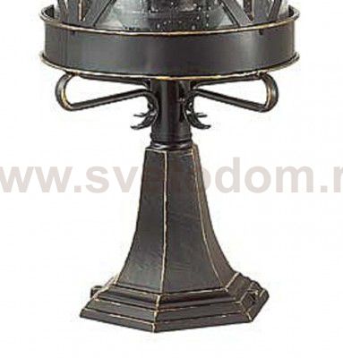 Уличный светильник на столб Odeon light 4045/3B SATION