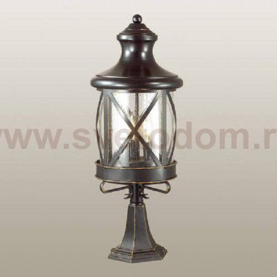 Уличный светильник на столб Odeon light 4045/3B SATION