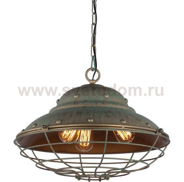 Подвесной светильник Vintage Copper Desk Loft Concept 40.453