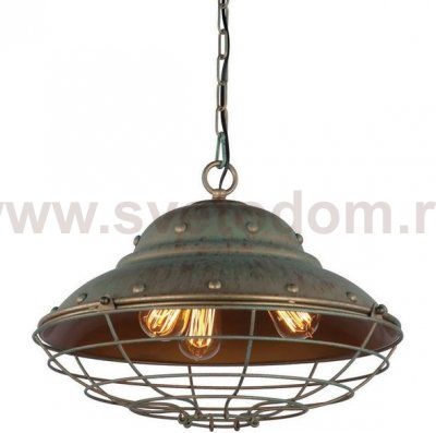 Подвесной светильник Vintage Copper Desk Loft Concept 40.453