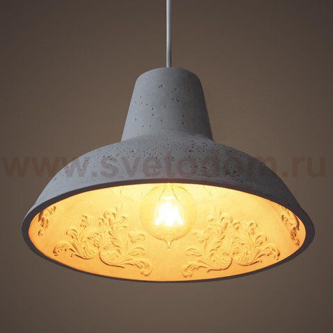 Подвесной светильник Art Gypsum Pendant Loft Concept 40.503.MT.GL.TFB