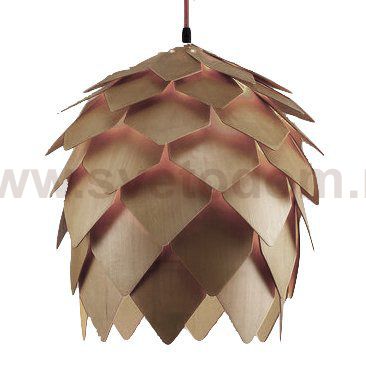 Подвесной светильник Crimea Pine Cone natural wood Loft Concept 40.510
