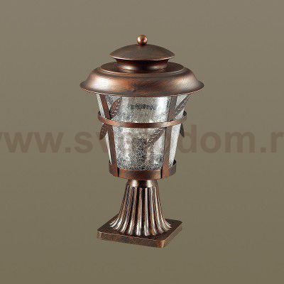 Уличный светильник на столб Odeon light 4052/1B ALETTI