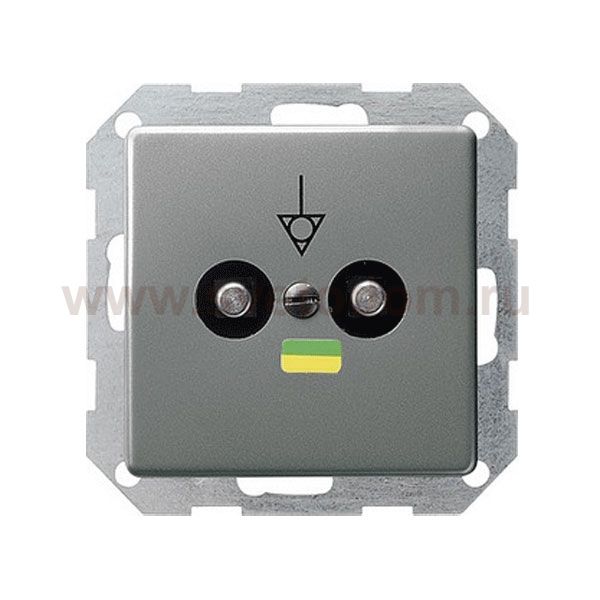 Gira E22 Сталь Коробка выравнивания потенциалов со штепсельным штифтом (G40520)