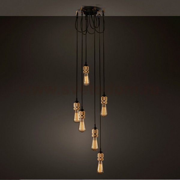 Светильник Loft Trew Hooked Mono Lamp Mix Loft Concept 40.523