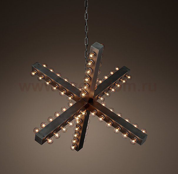 Люстра Nero Chandelier 97 Loft Concept 40.531