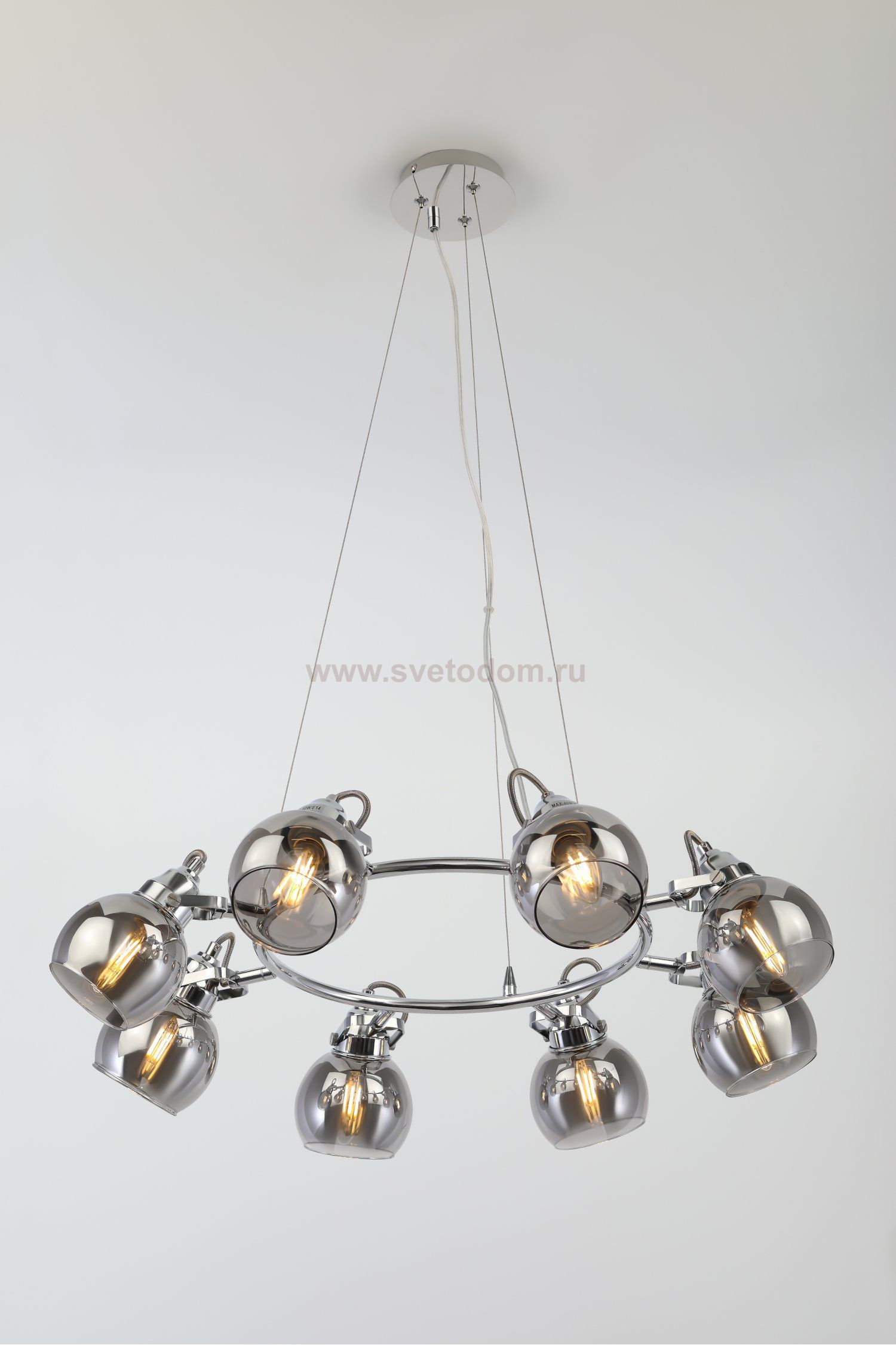 Люстра Rivoli Agnesa 4056-208 8 х E14 40 Вт