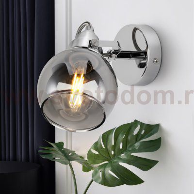 Бра светильник Rivoli Agnesa 4056-401 настенный поворотный 1 х E14 40 Вт