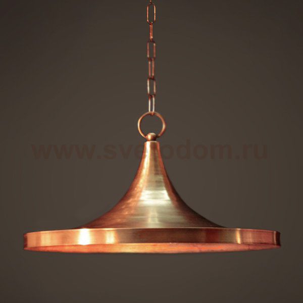 Подвесной светильник Copper Pendant Lamp Beat Light Wide Loft Concept 40.566