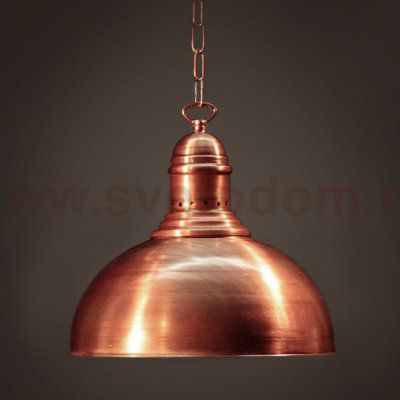 Подвесной светильник Copper Pendant Lamp Onion Dome Loft Concept 40.567
