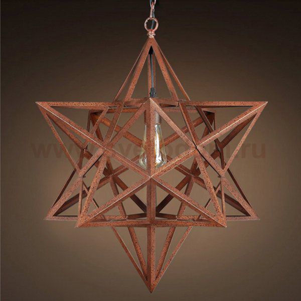 Подвесной светильник Star Vintage Iron Loft Concept 40.569.MT.CO.T1B