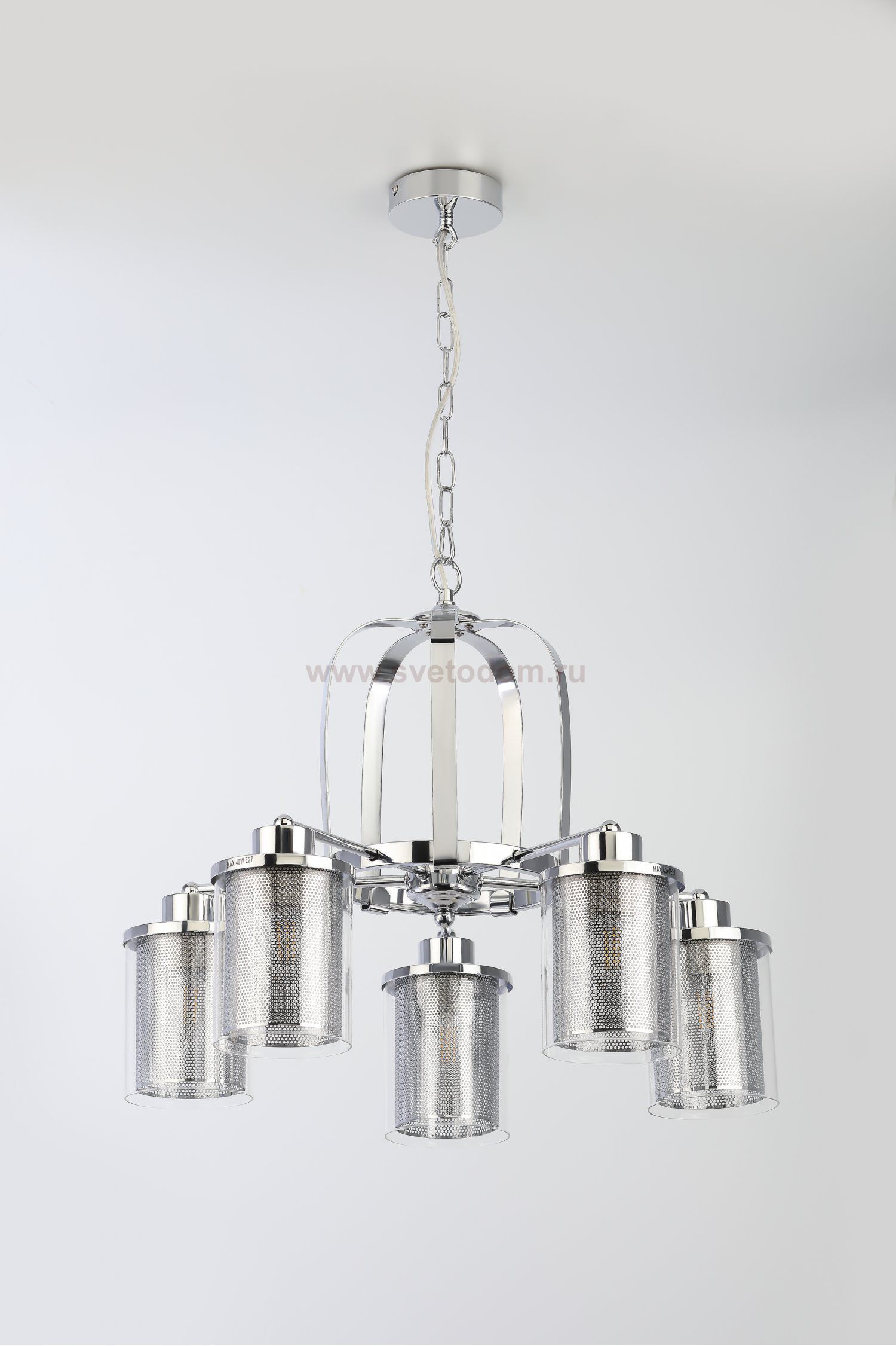 Люстра Rivoli Adriana 4058-205 5 х E27 40 Вт