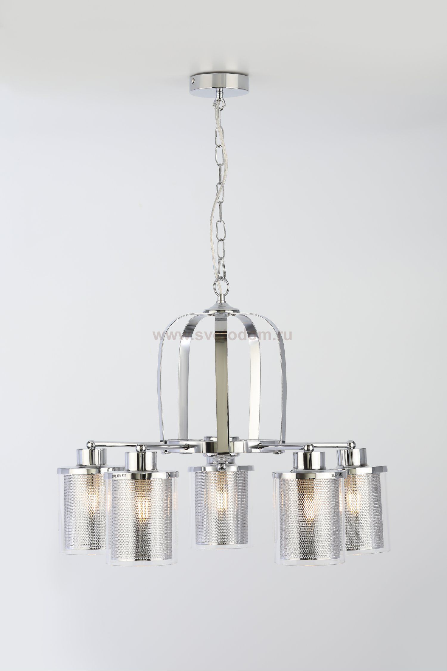 Люстра Rivoli Adriana 4058-205 5 х E27 40 Вт