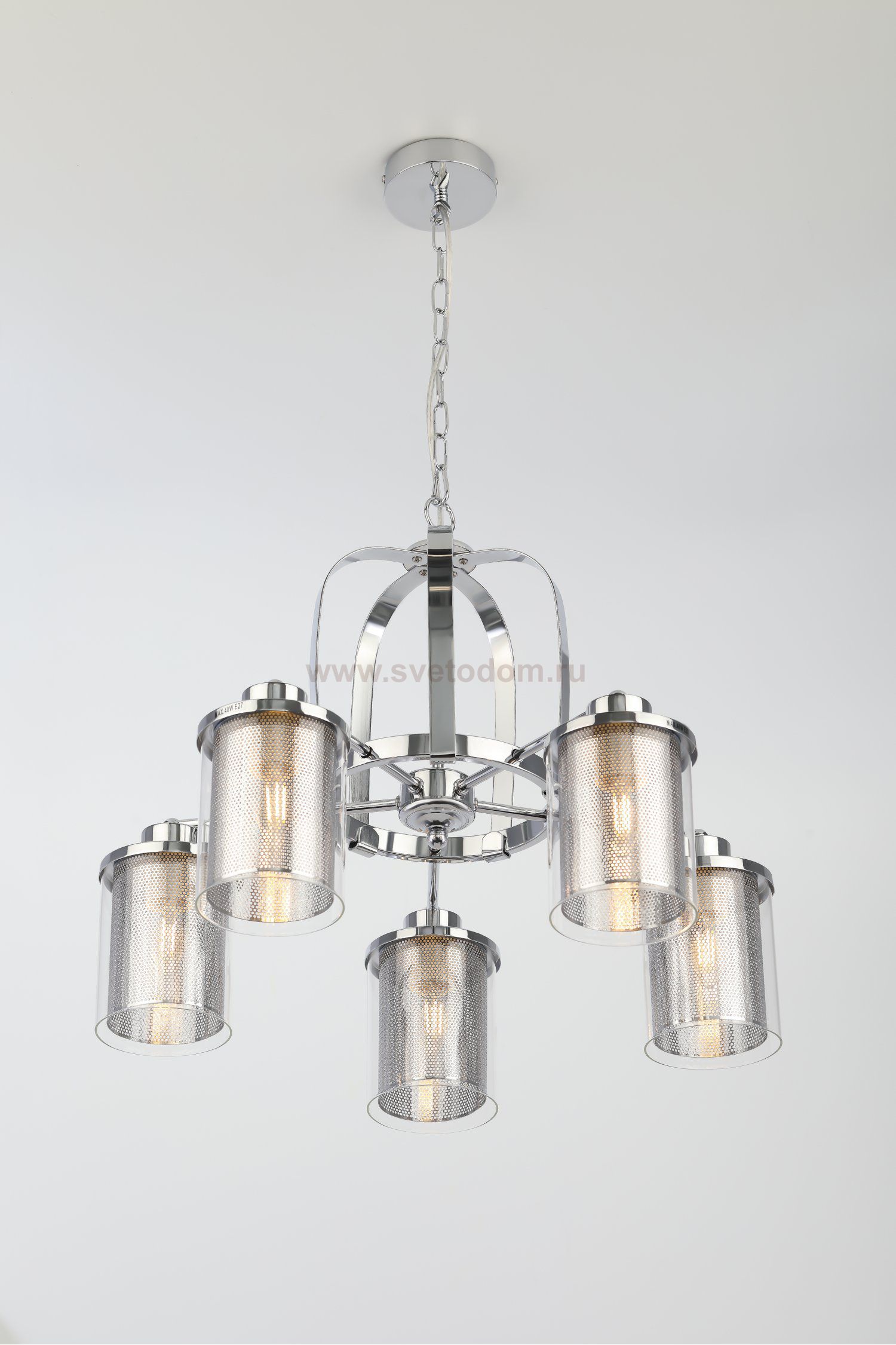 Люстра Rivoli Adriana 4058-205 5 х E27 40 Вт