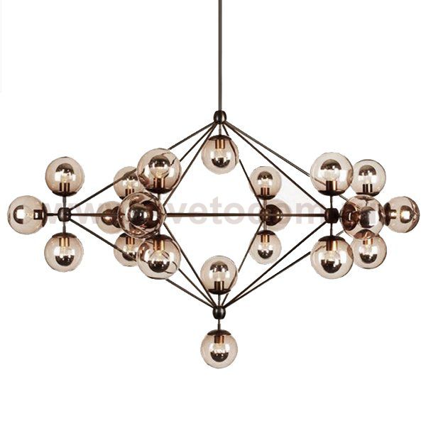 Люстра Modo Chandelier 21 Globes Loft Concept 40.616