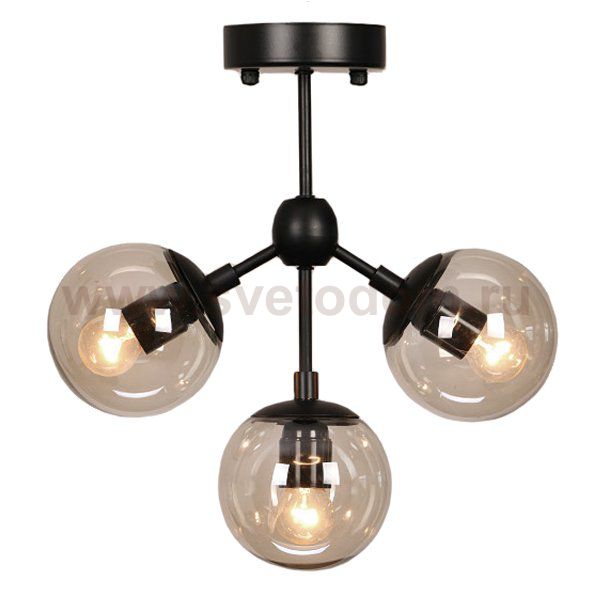 Люстра Modo Chandelier 3 Globes Loft Concept 40.618