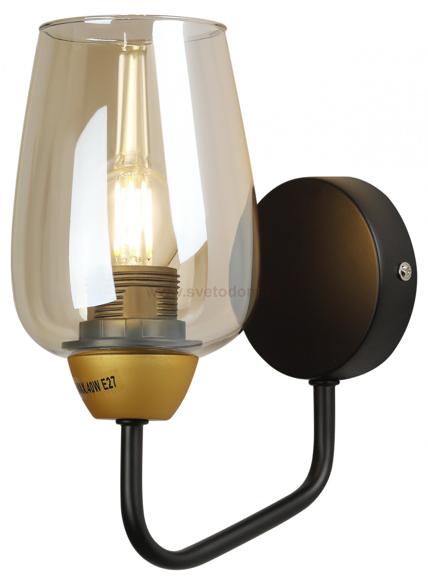 Бра светильник Rivoli Gera 4065-401 настенный 1 хE 27 40 Вт