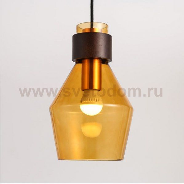 Подвесной светильник Miami Yellow glass Loft Concept 40.720.MT.BL.BJR