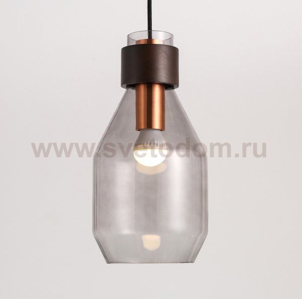 Подвесной светильник Miami Gray glass Loft Concept 40.721.MT.BL.BJR