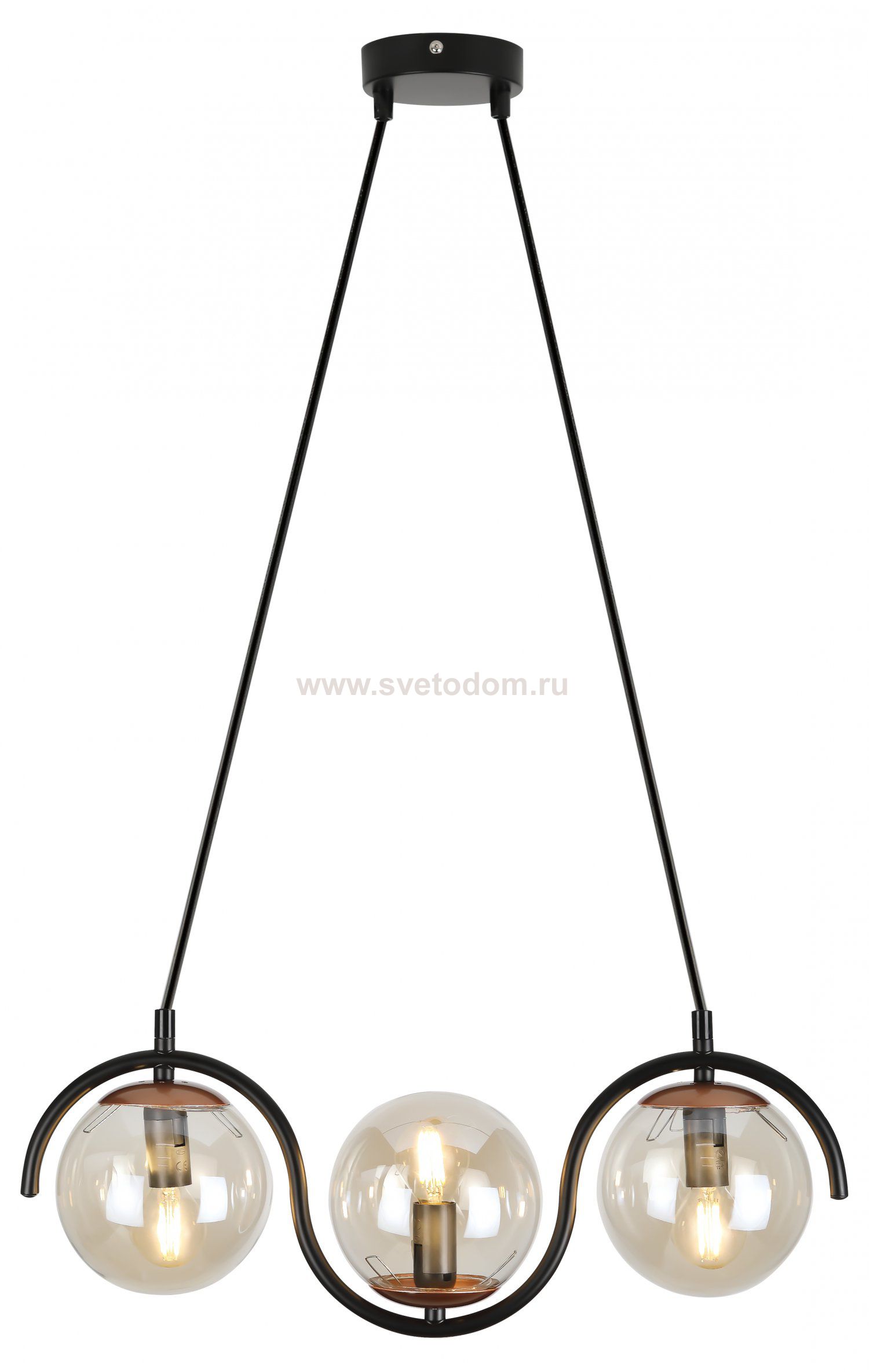 Люстра Rivoli Apollo 4073-203 3 х E14 40 Вт