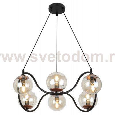 Люстра Rivoli Apollo 4073-206 6 х E14 40 Вт